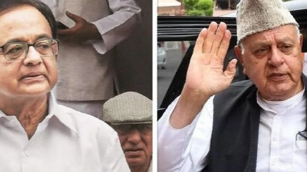 Farooq Abdullah and P Chidambaram to  be absent from Parliament on Constitution day