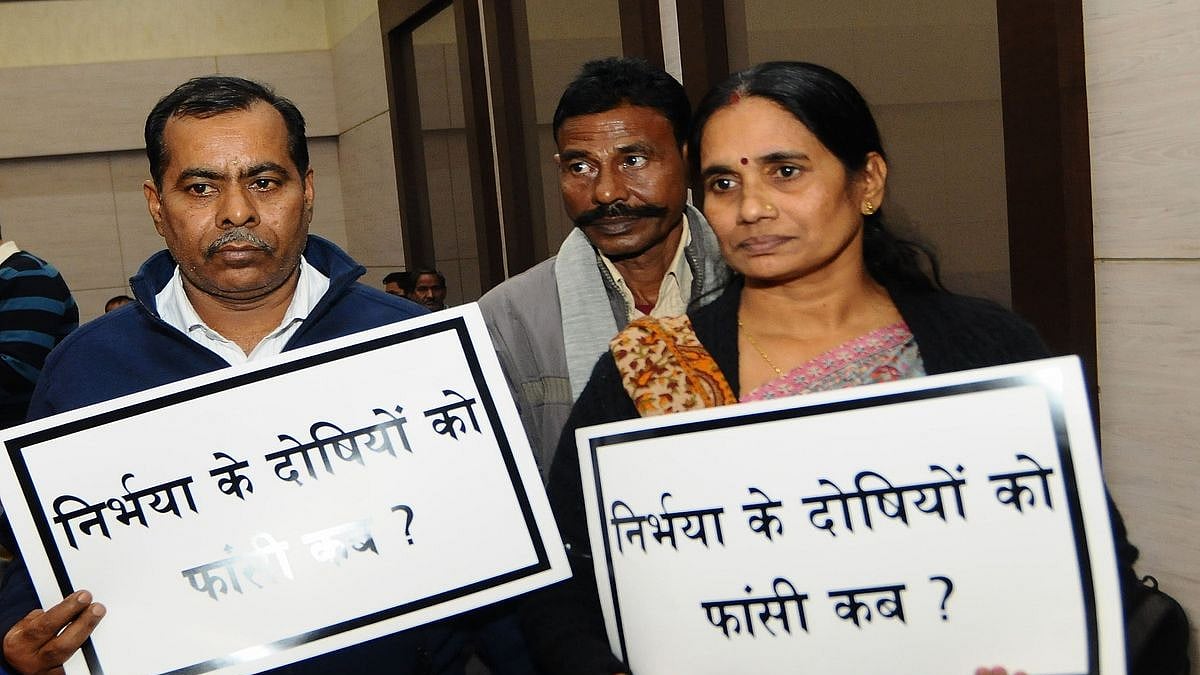  Nirbhaya’s parents Badri Singh and Asha Devi