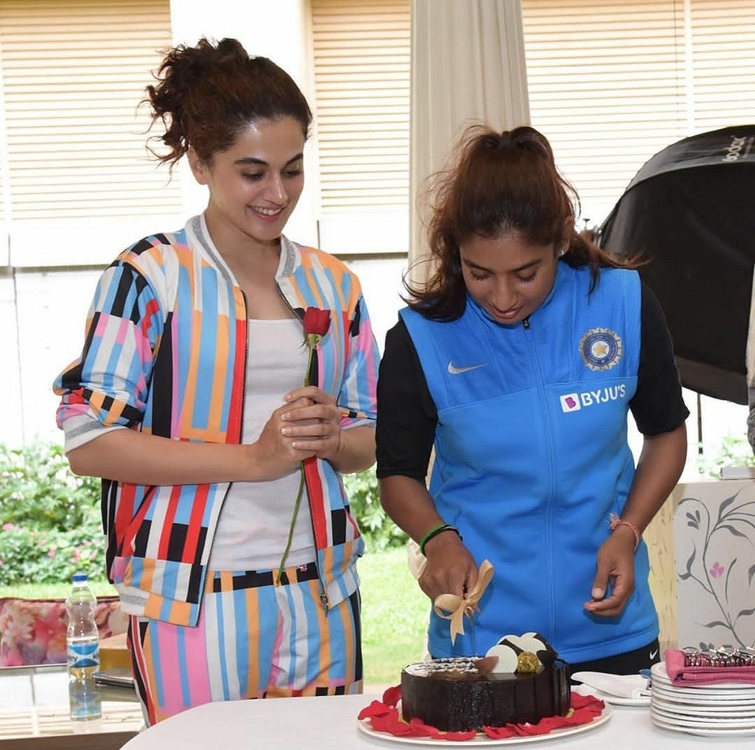 Taapsee Pannu to play cricketer Mithali Raj in biopic ‘Shabaash Mithu’
