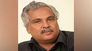Rajya Sabha MP Binoy Viswam (Photo courtesy: Twitter/ANI
