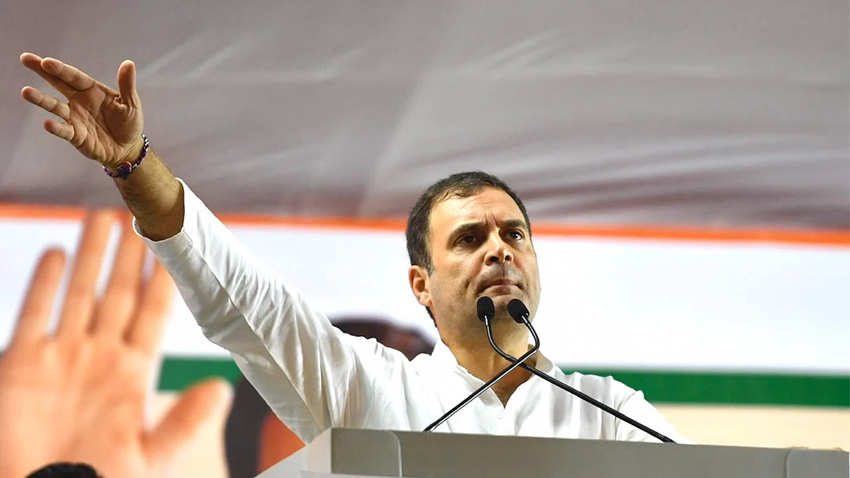 Former Congress president Rahul Gandhi will address a party rally in Guwahati, Assam, on Saturday.