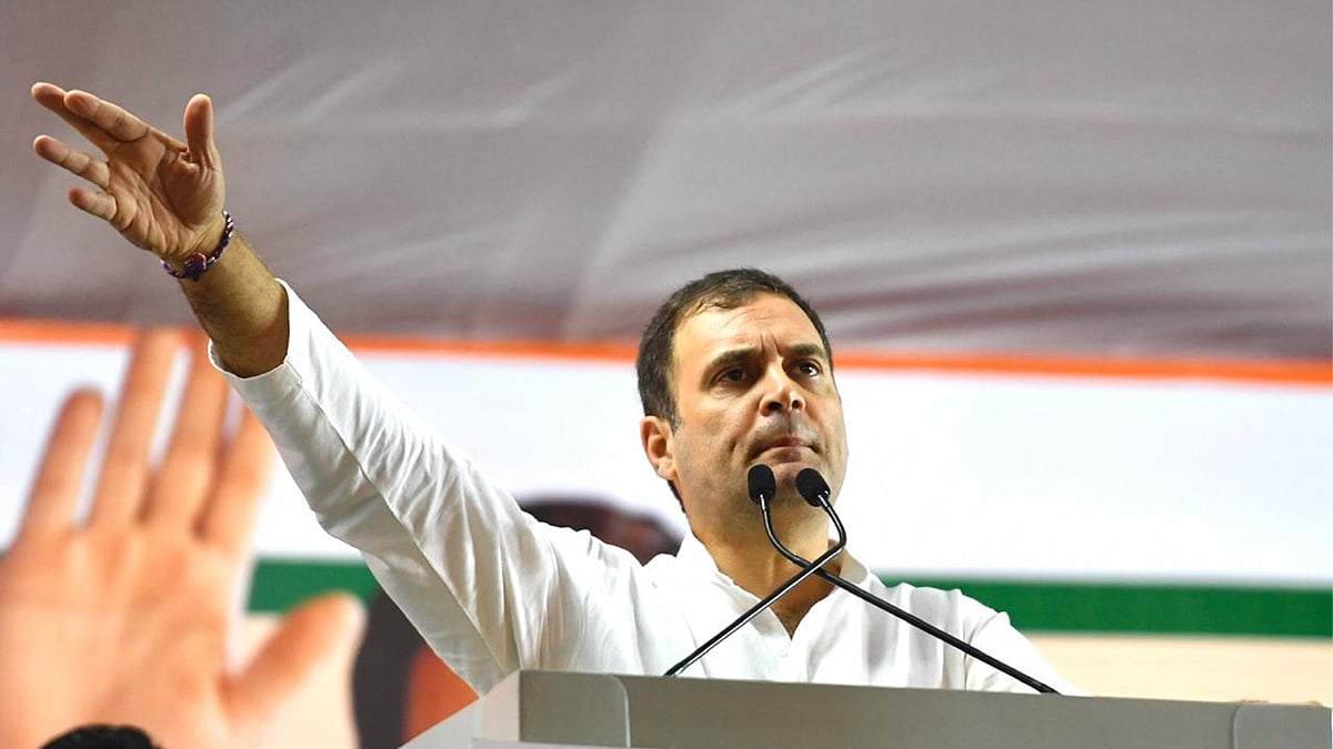 Former Congress president Rahul Gandhi will address a party rally in Guwahati, Assam, on Saturday.