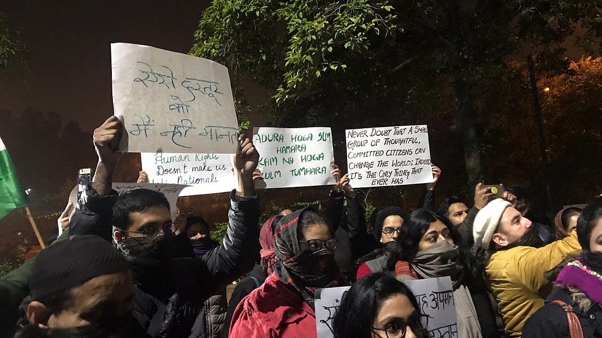 Citizenship Act Protests LIVE: Silent protest at press area against CAA, Jamia police action