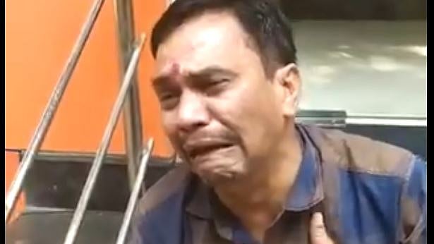WATCH: Grief stricken PMC bank account holder cries incessantly; Congress attacks Modi govt