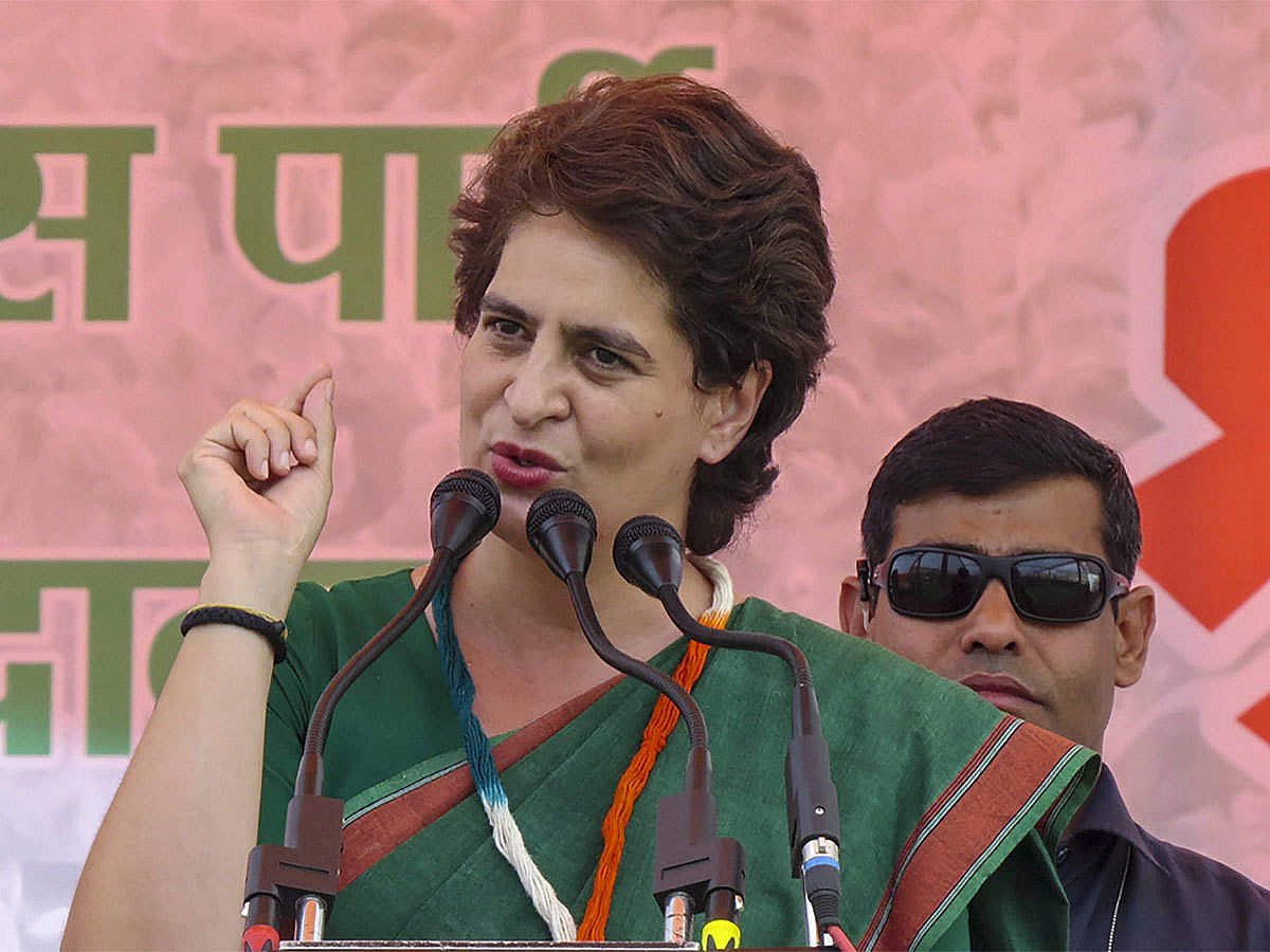 Priyanka Gandhi to lead Congress’ Kisan Jan Jagran Abhiyan in Uttar Pradesh