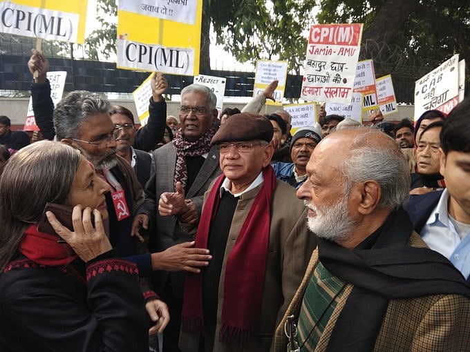 CAA protests: Yechury, Raja detained, CPI condemns “dictatorial attitude” of Delhi Police