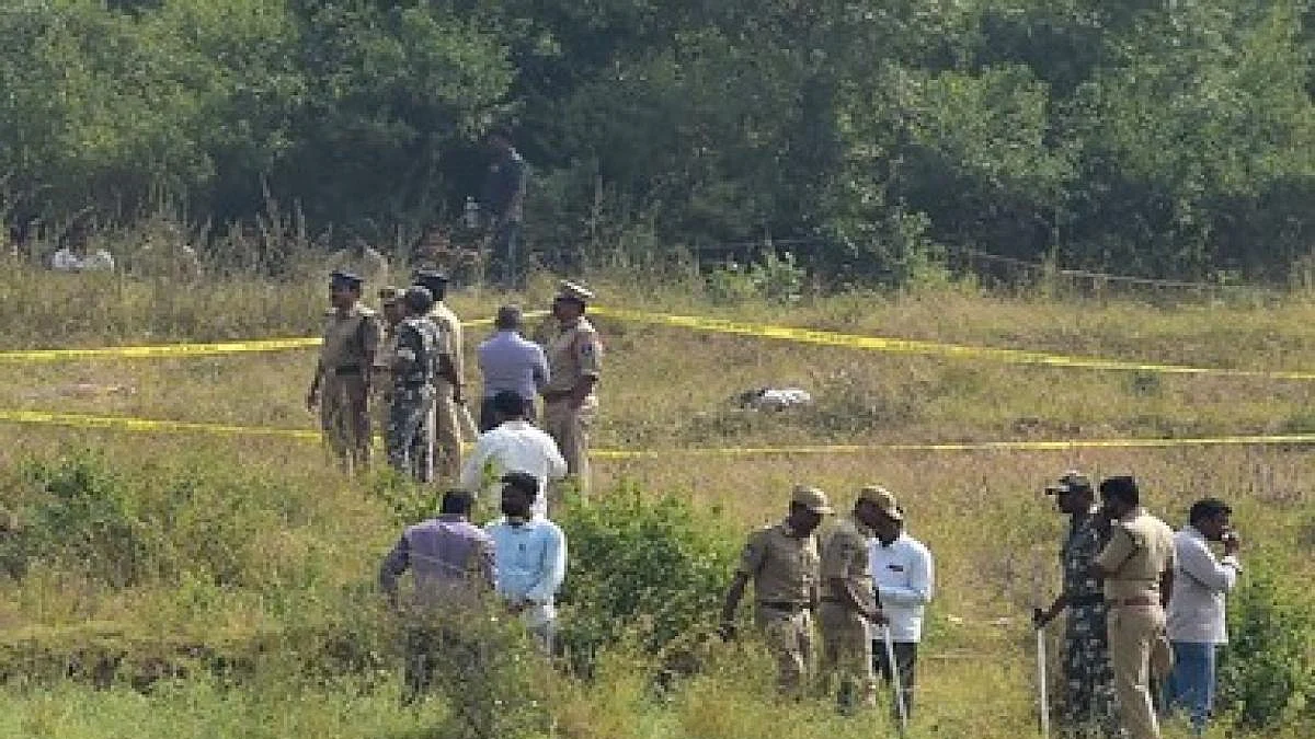 The site of Hyderabad encounter