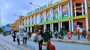 Election awareness drive at 7 Delhi railway stations