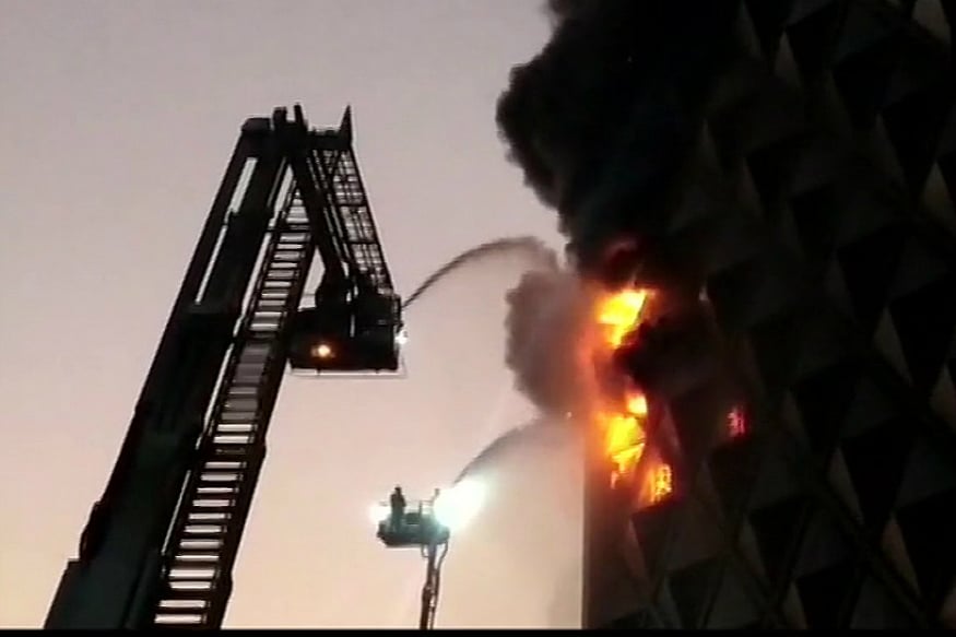 Fire in Surat market; over 60 fire tenders rushed to spot