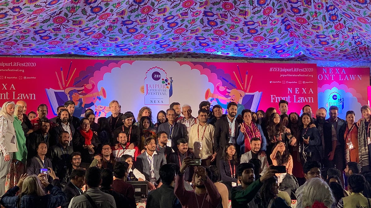 Jaipur Literature Festival 2020 (Photo Courtesy: Twitter)