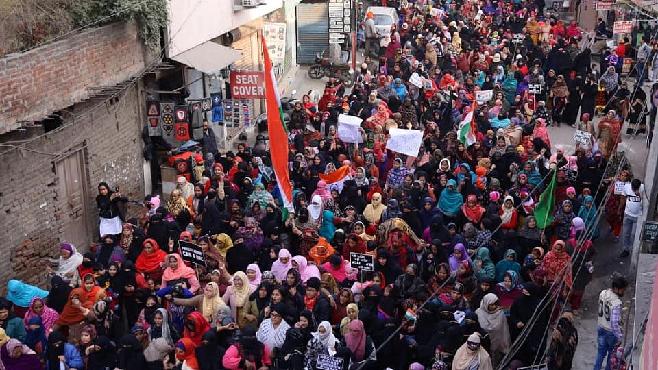 Women march against CAA in Ludhiana