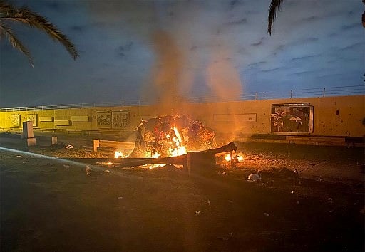 New air strike on pro-Iran convoy in Iraq ahead of Soleimani funeral