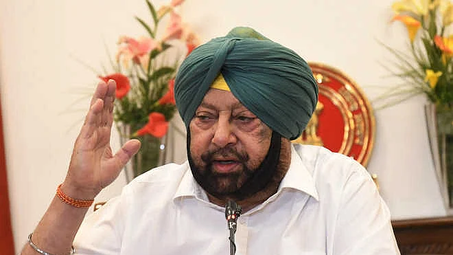 Punjab Chief Minister Capt Amarinder Singh (File Photo)