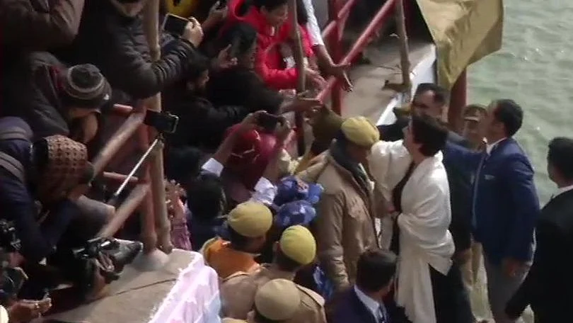  Priyanka Gandhi in Varanasi, to meet activists held during CAA protests