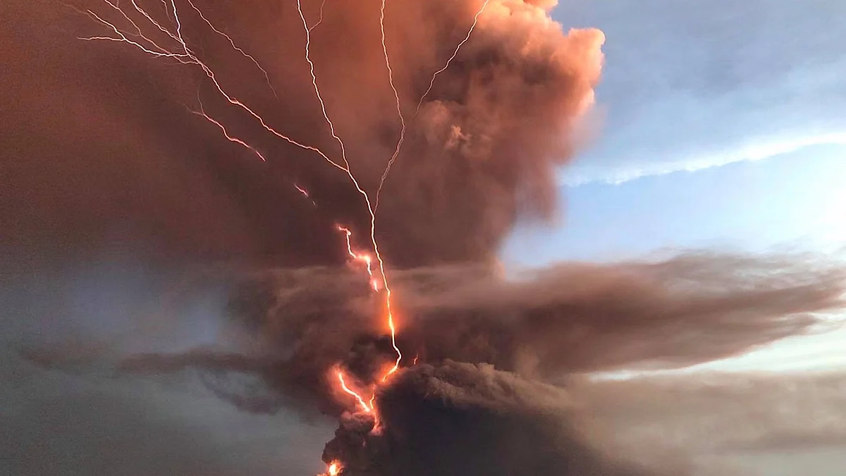 Lava gushes from Philippine volcano as ash spreads to capital Manila