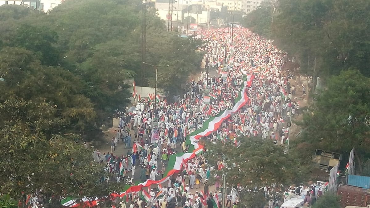 WATCH: Thousands gather for Tiranga rally in Hyderabad
