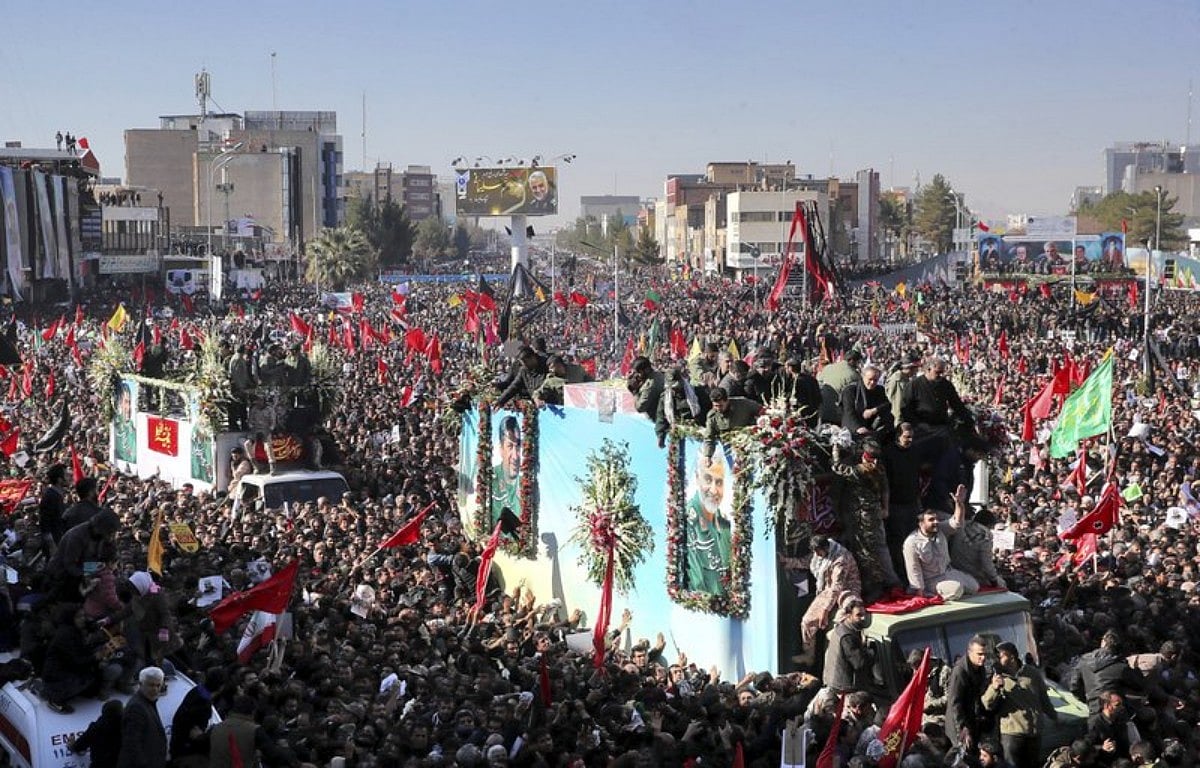 Iran TV: 35 killed in stampede at funeral for slain general Qassem Soleimani