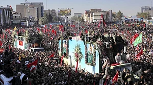 Iran TV: 35 killed in stampede at funeral for slain general Qassem Soleimani