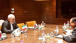 Javad Zarif meets NSA Doval, talks how india can play a role in de-escalating tensions in Gulf