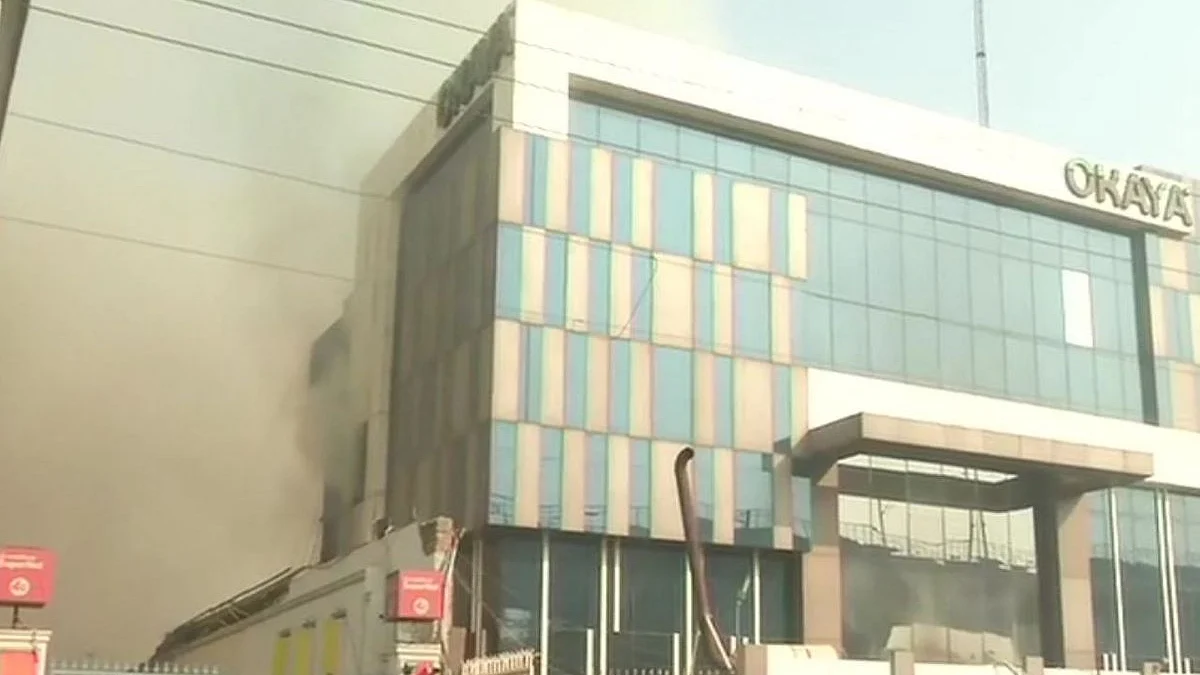 Fire broke out at a Delhi factory building on Thursday&nbsp;