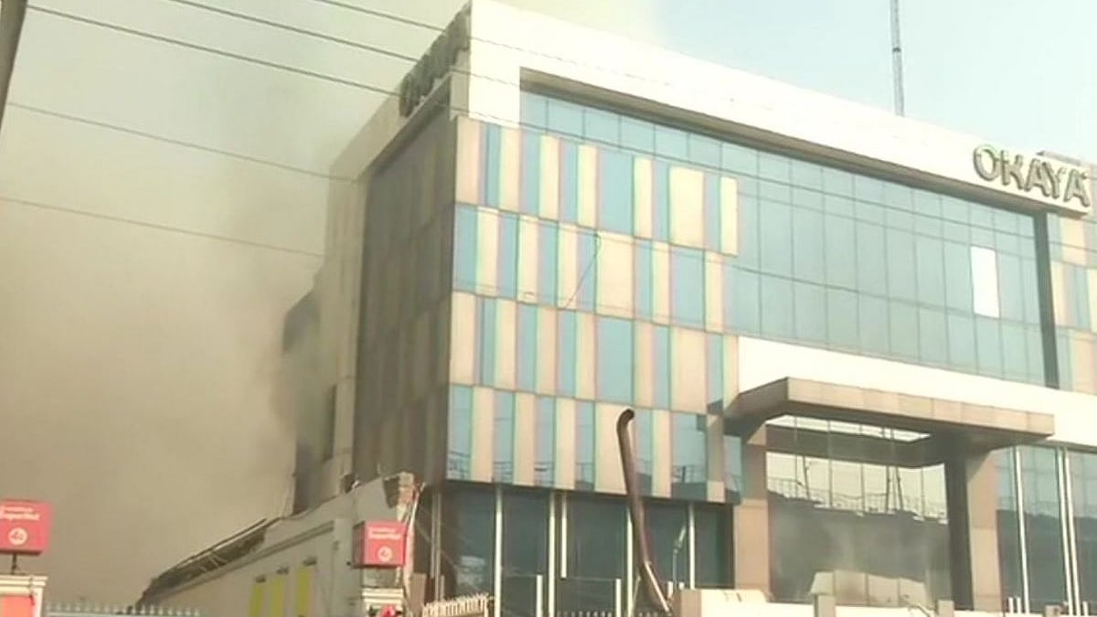 Fire broke out at a Delhi factory building on Thursday&nbsp;