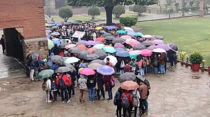 WATCH: St Stephen’s students march in protest against JNU violence