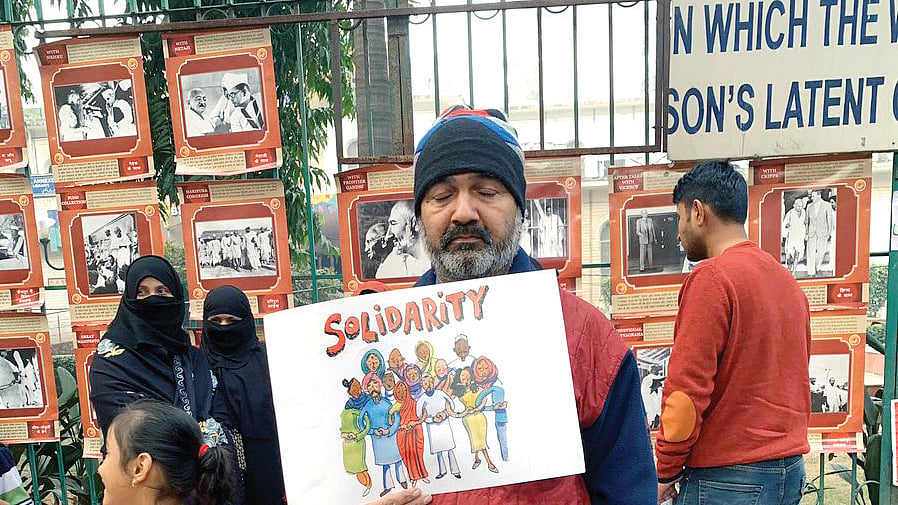 A visitor travels to Delhi for a first person account from Jamia and Shaheen Bagh