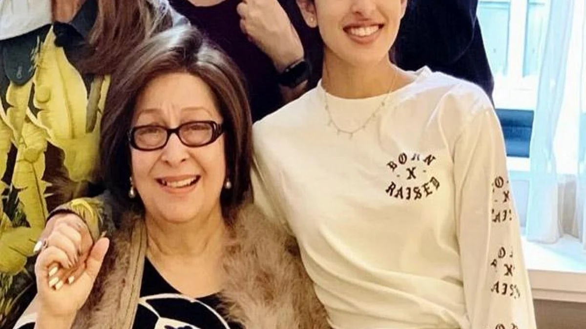 Ritu Nanda with granddaughter and Shweta Bachchan’s daughter Navya Naveli Nanda (Photo courtesy- social media)