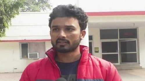 Anxious Ravi Gupta (Photo Courtesy: ANI)