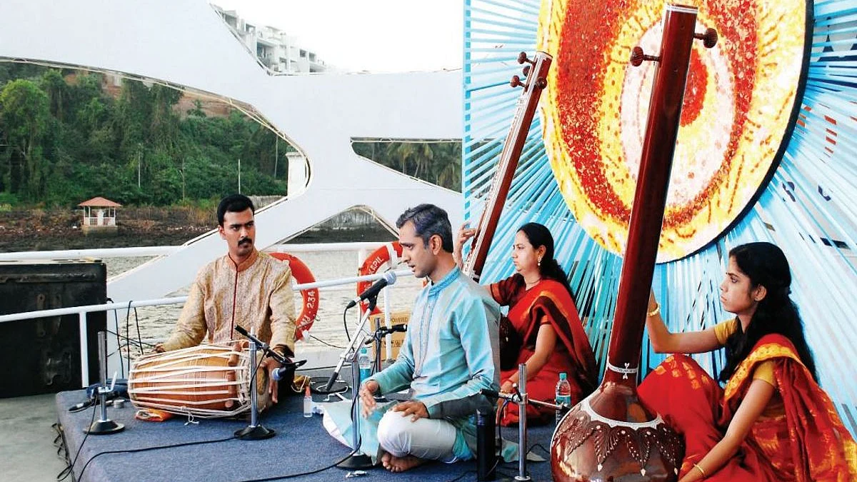 River Raga - a Hindustani classical music concert on a ferry cruise along the Mandovi river