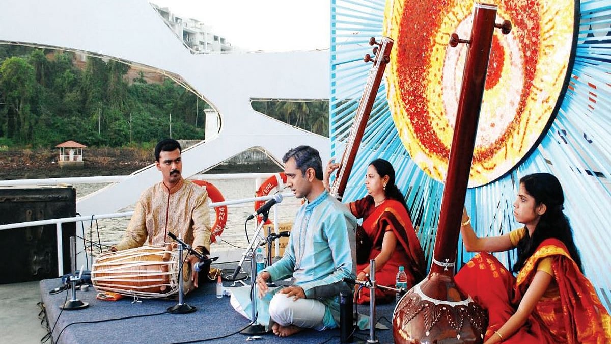 River Raga - a Hindustani classical music concert on a ferry cruise along the Mandovi river