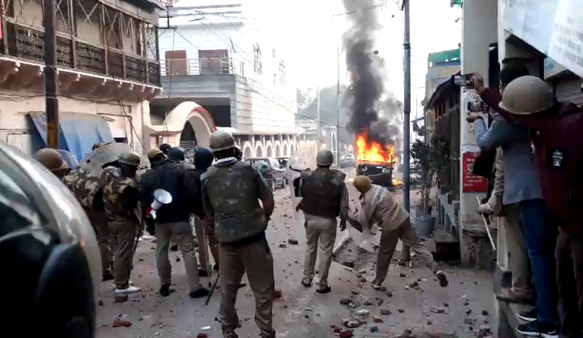 Bijnor protester was shot in the eye from close range