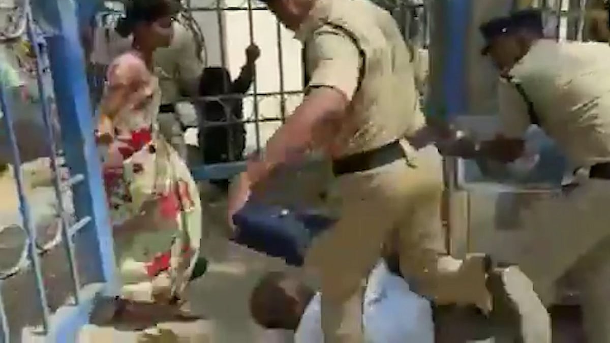 Screen grab from the video
