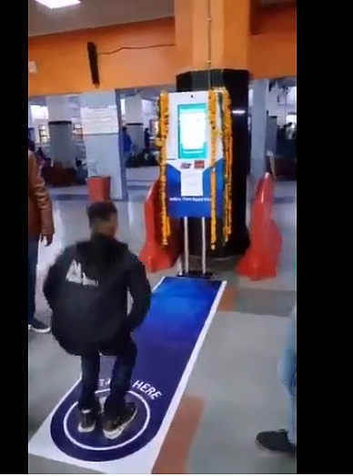 Screen grab from the video