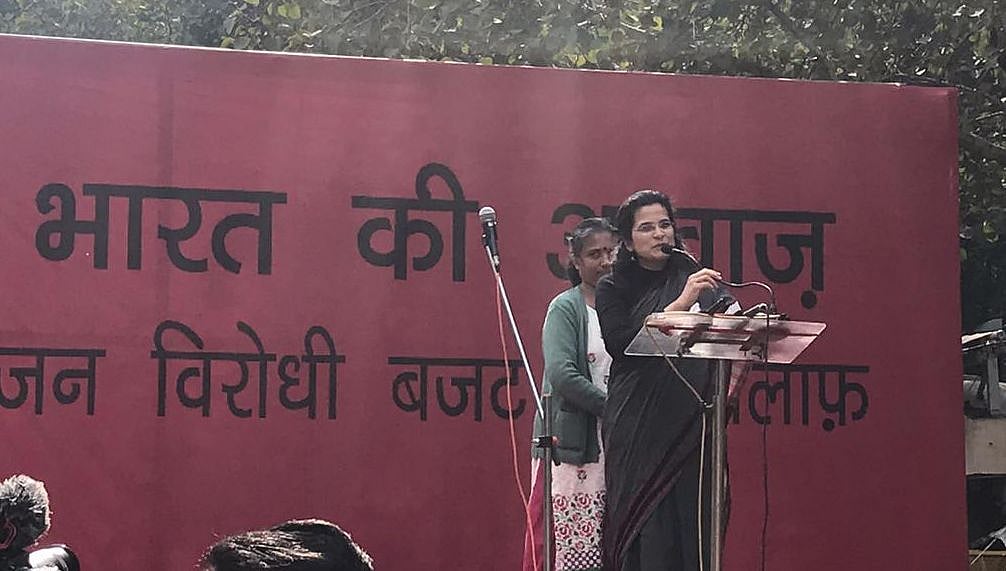 Social activist Anjali Bhardwaj