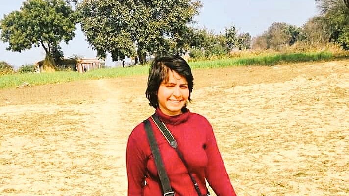 Journalist Pradeepika Saraswat, who is part of the group of protestors
