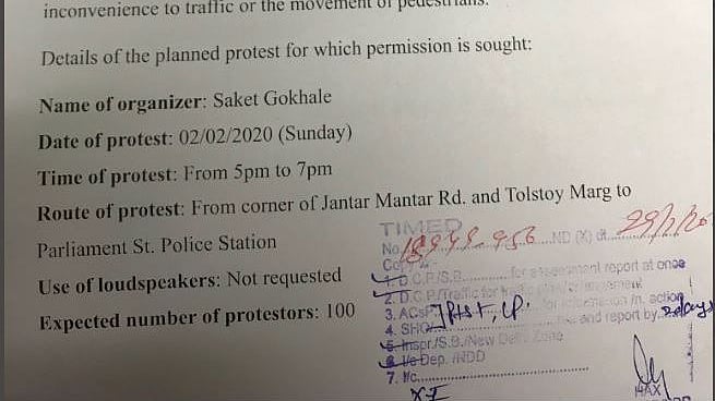 Delhi Police grants permission to raise ‘Desh ke gaddaron ko, goli maaro saalon ko’ slogan!