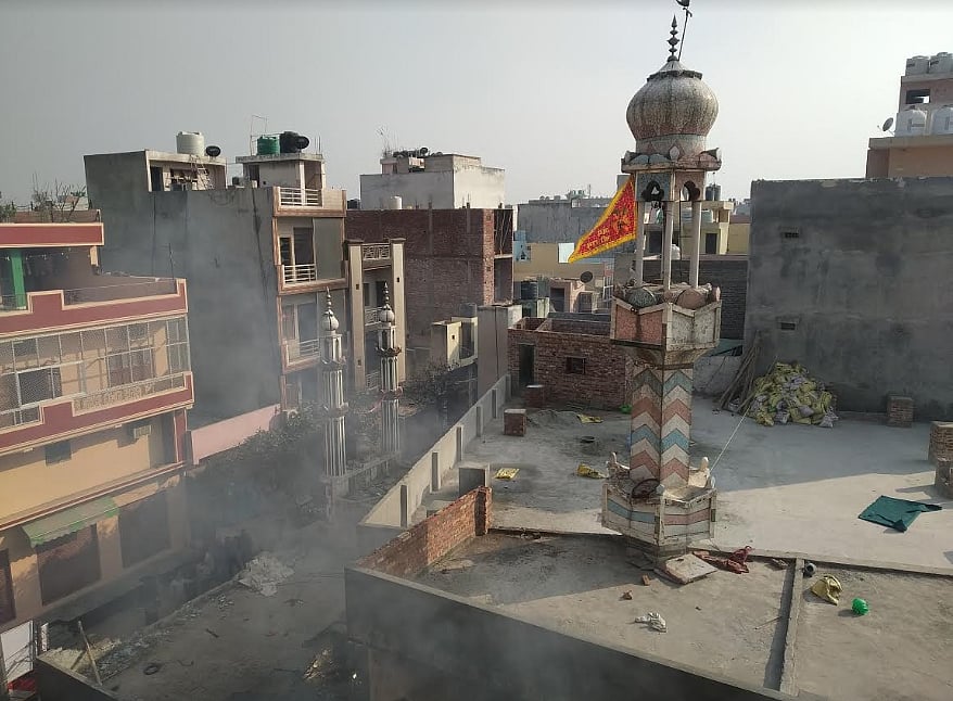 Verification: Video of mosque vandalised, set on fire is from Ashok Nagar in Delhi