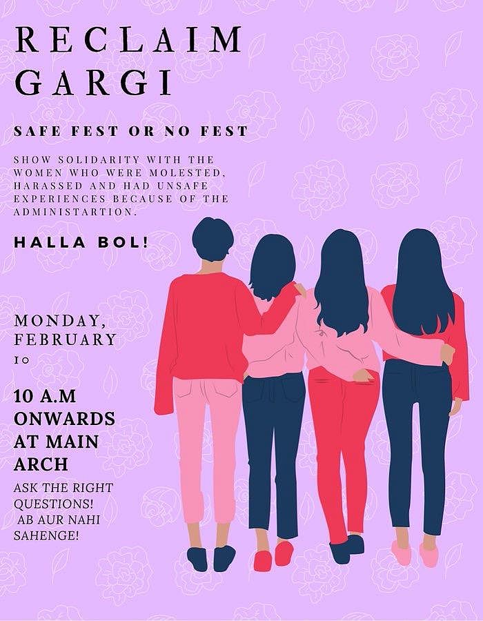 Molested thrice in 10 mins: Gargi College girls say “BJP goons chanting Jai Shree Ram molested us”