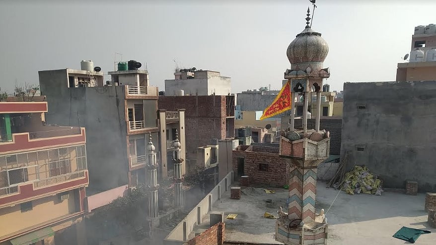Verification: Video of mosque vandalised, set on fire is from Ashok Nagar in Delhi