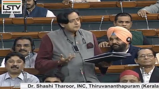 Parliament LIVE: Govt schemes should be named as sit-down India, shutdown India & shut-up India, says Tharoor