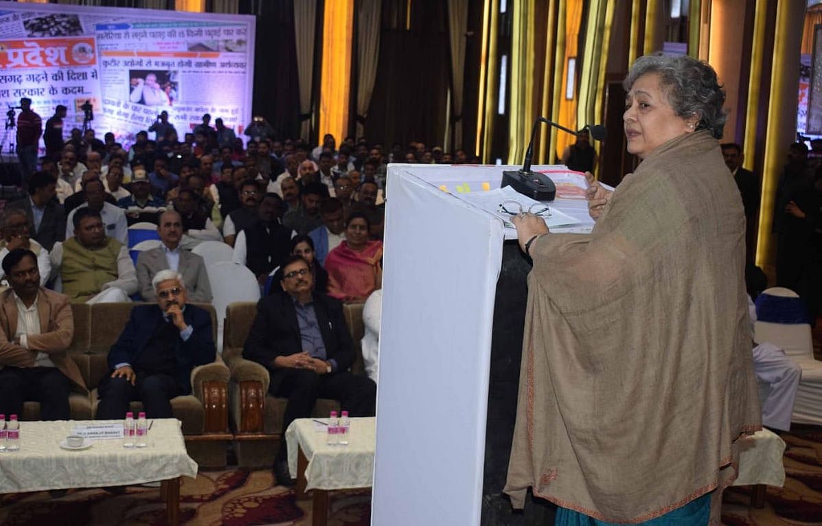 Mrinal Pande, Group Editorial Advisor of National Herald, Navjeevan and Qaumi Awaz 