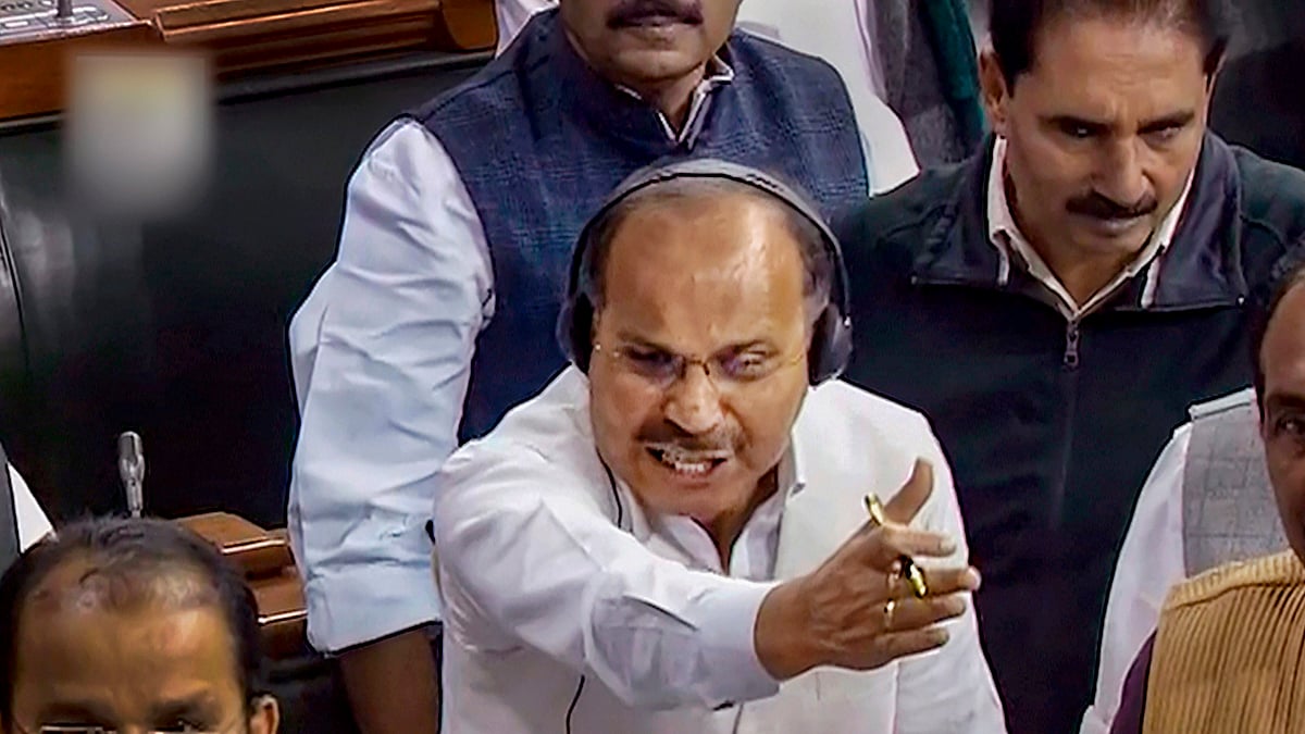 Congress leader Adhir Ranjan Chowdhury ( File photo)
