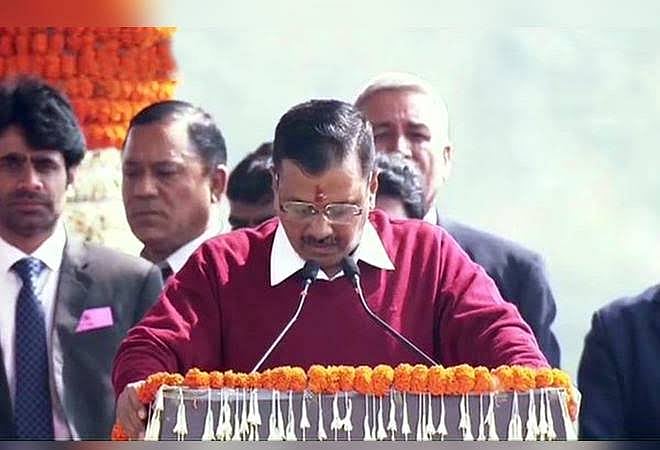 Arvind Kejriwal back in saddle as Delhi CM for third time