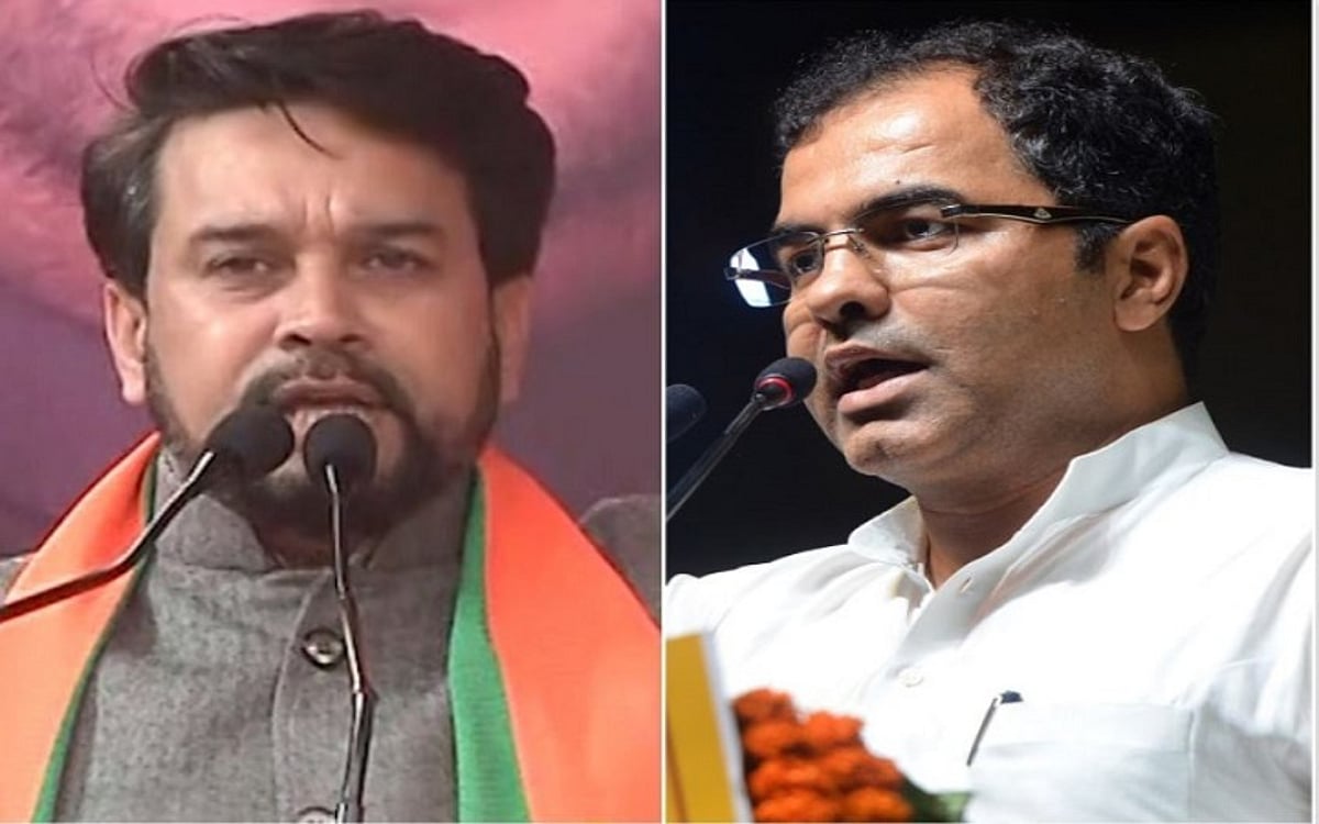 (Left) Anurag Thakur, (Right) Parvesh Verma (Photo courtesy- social media)