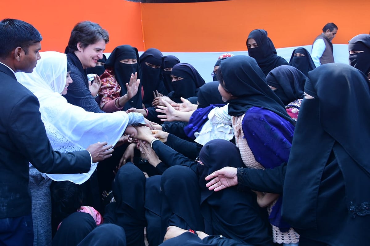 BJP against Dalit-Backward; CAA being used to divide the society, says Priyanka Gandhi in Azamgarh