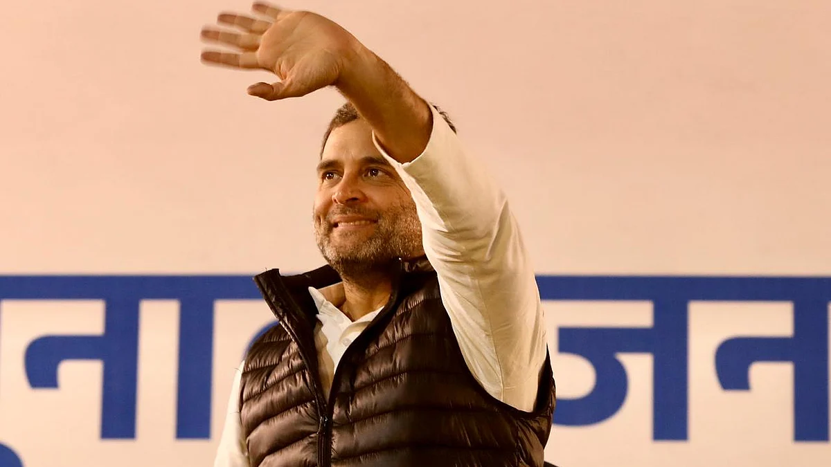 Congress leader Rahul Gandhi 