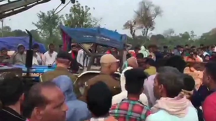 12 people died, 3 injured in SUV-tractor collision in Bihar’s Muzaffarpur (Photo courtesy- social media)