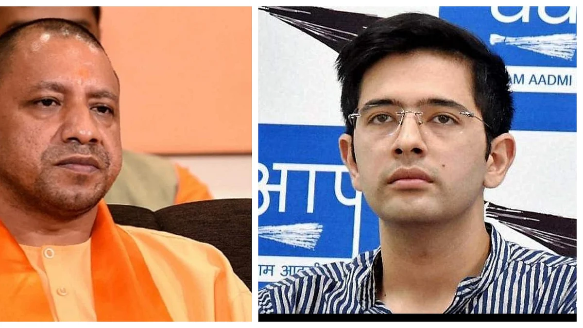 FIR against AAP MLA Raghav Chadha on charge of defaming Yogi Adityanath