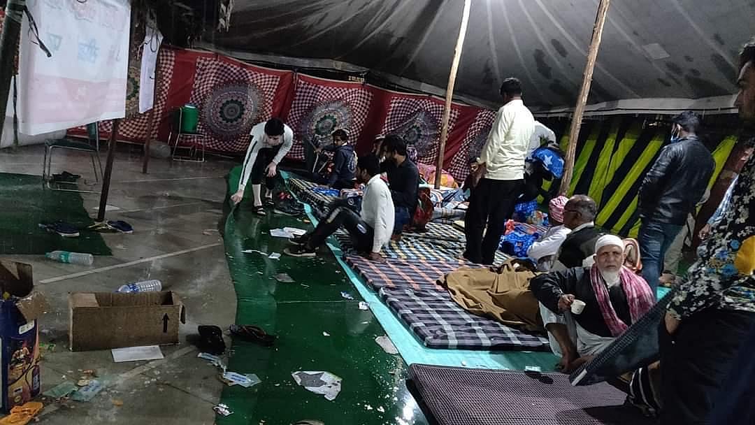 Relief camp in Mustafabad&nbsp;